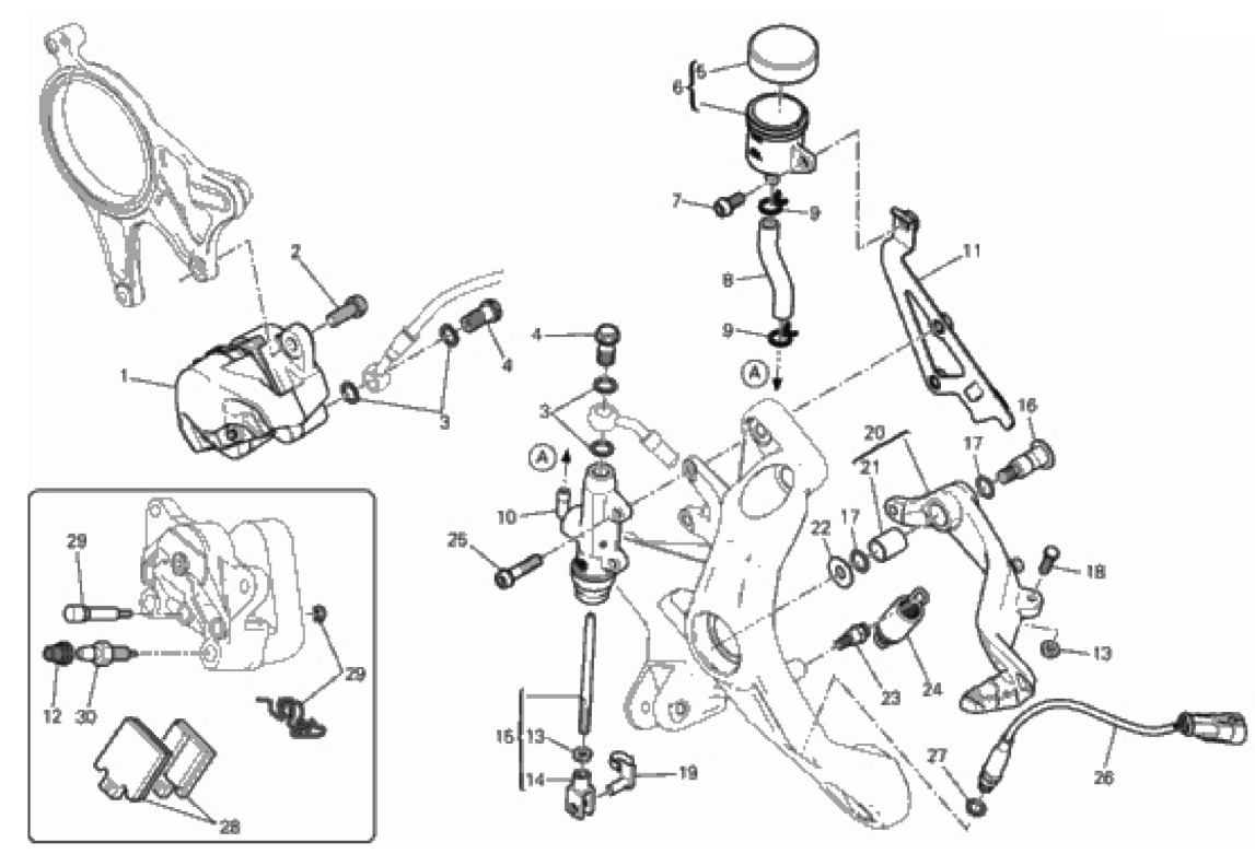 REAR BRAKE SYSTEM