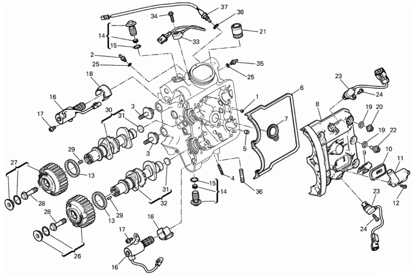 HORIZONTAL CYLINDER HEAD - TIMING