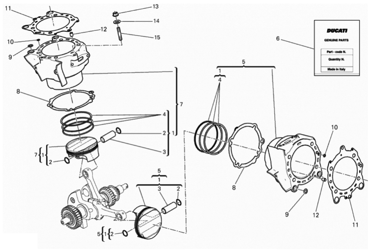 CYLINDERS - PISTONS