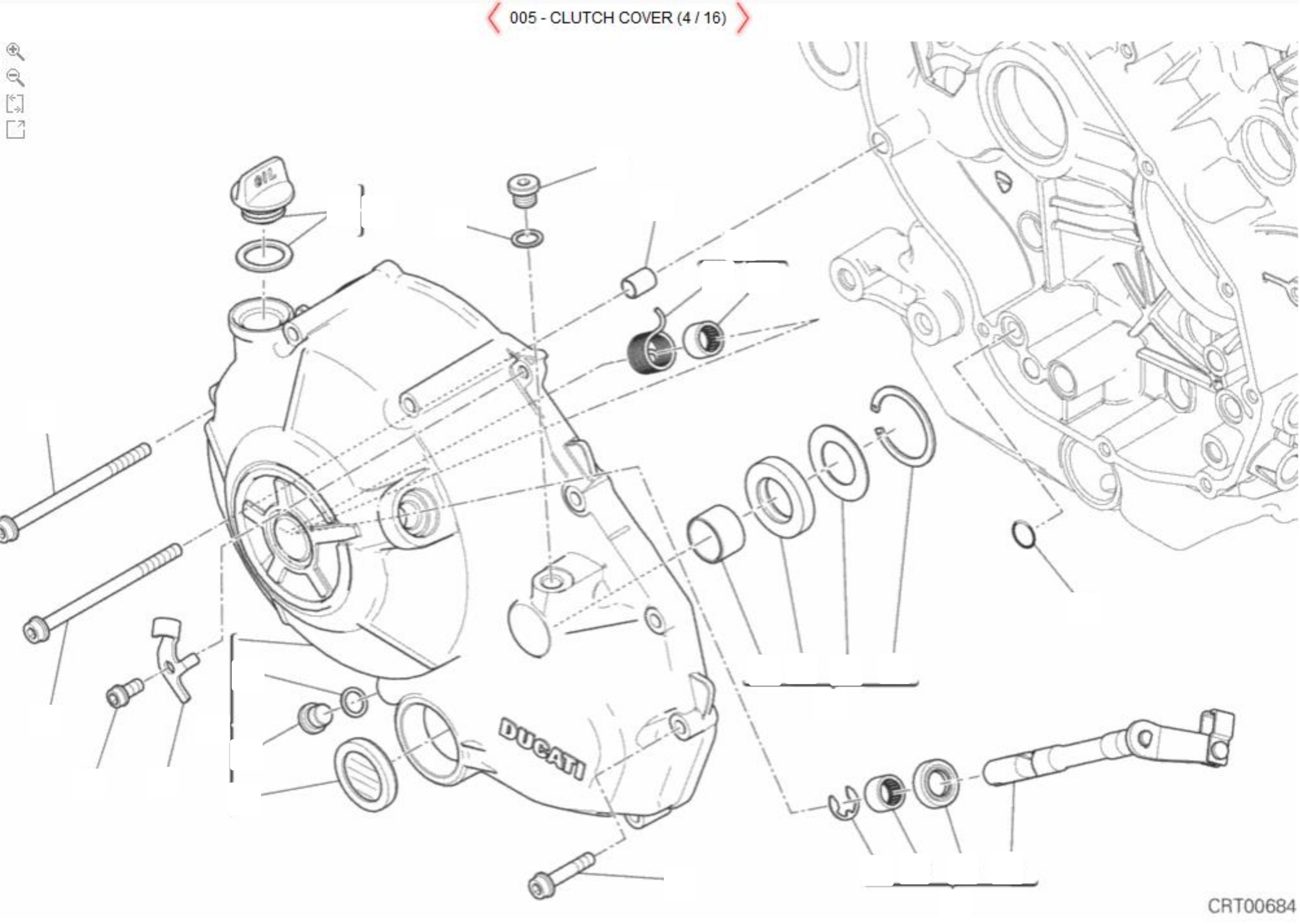 clutch cover