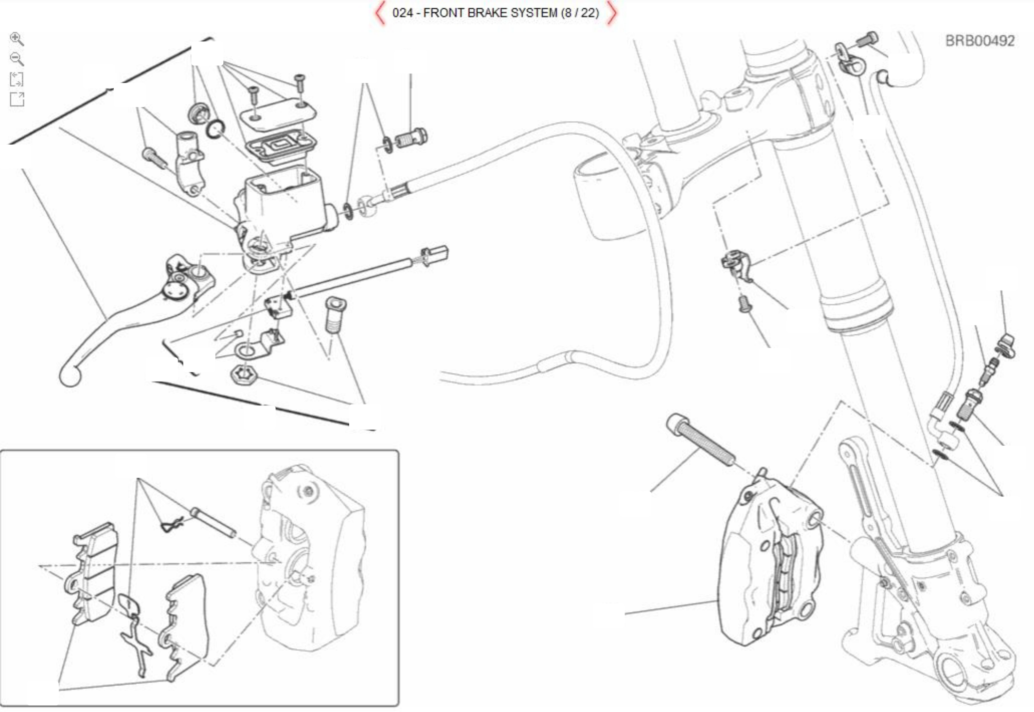 front brake