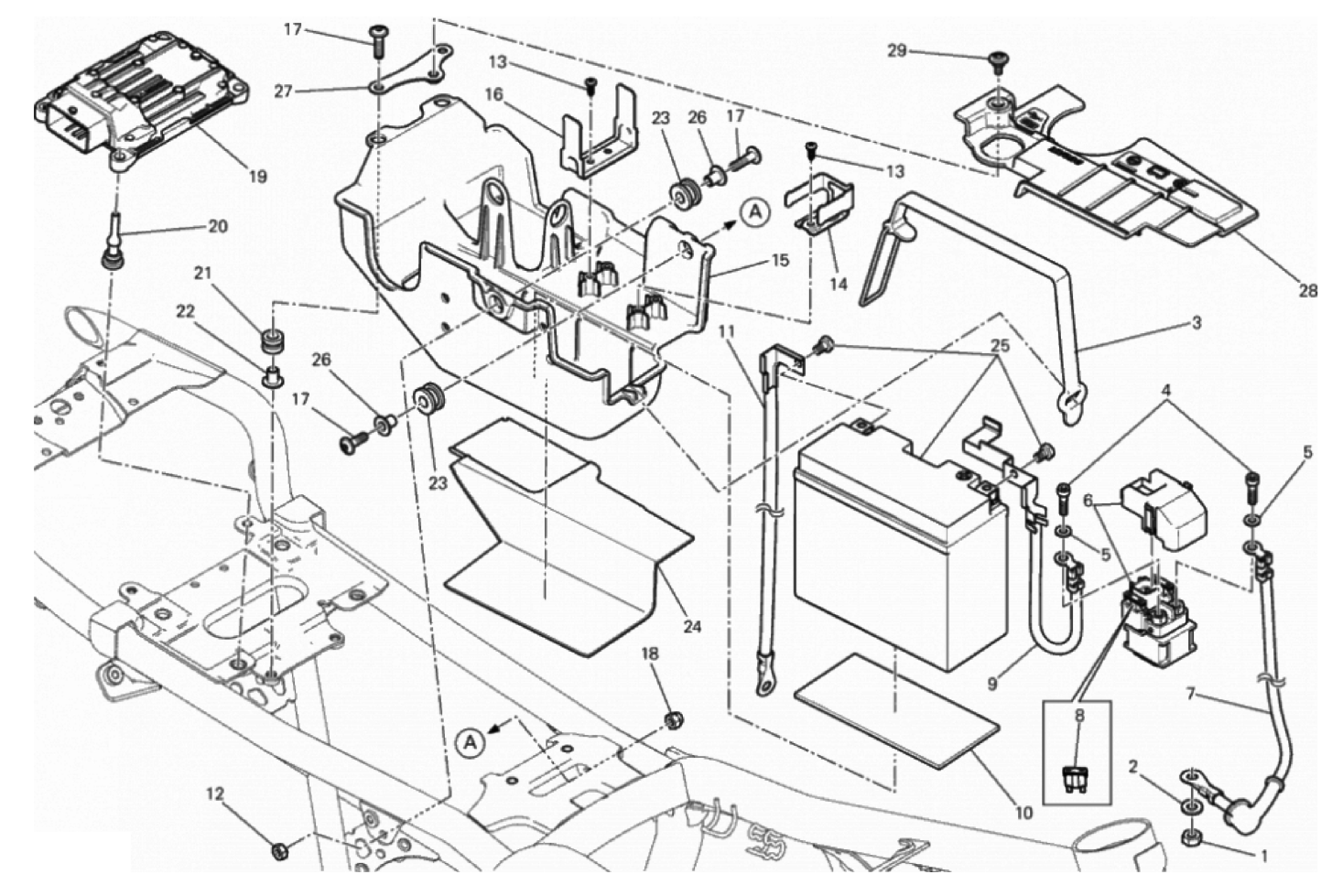 BATTERY HOLDER 