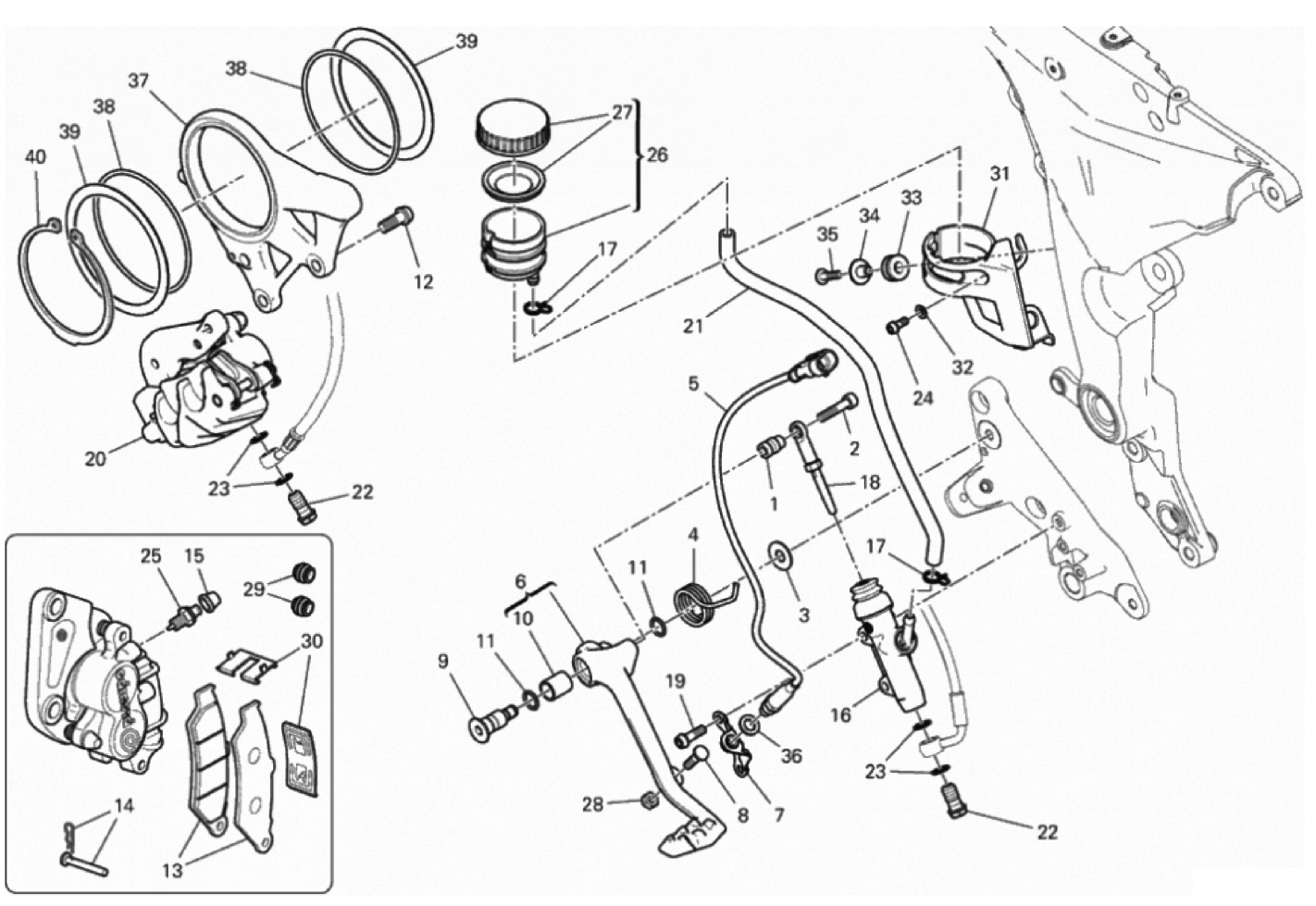 REAR BRAKING SYSTEM