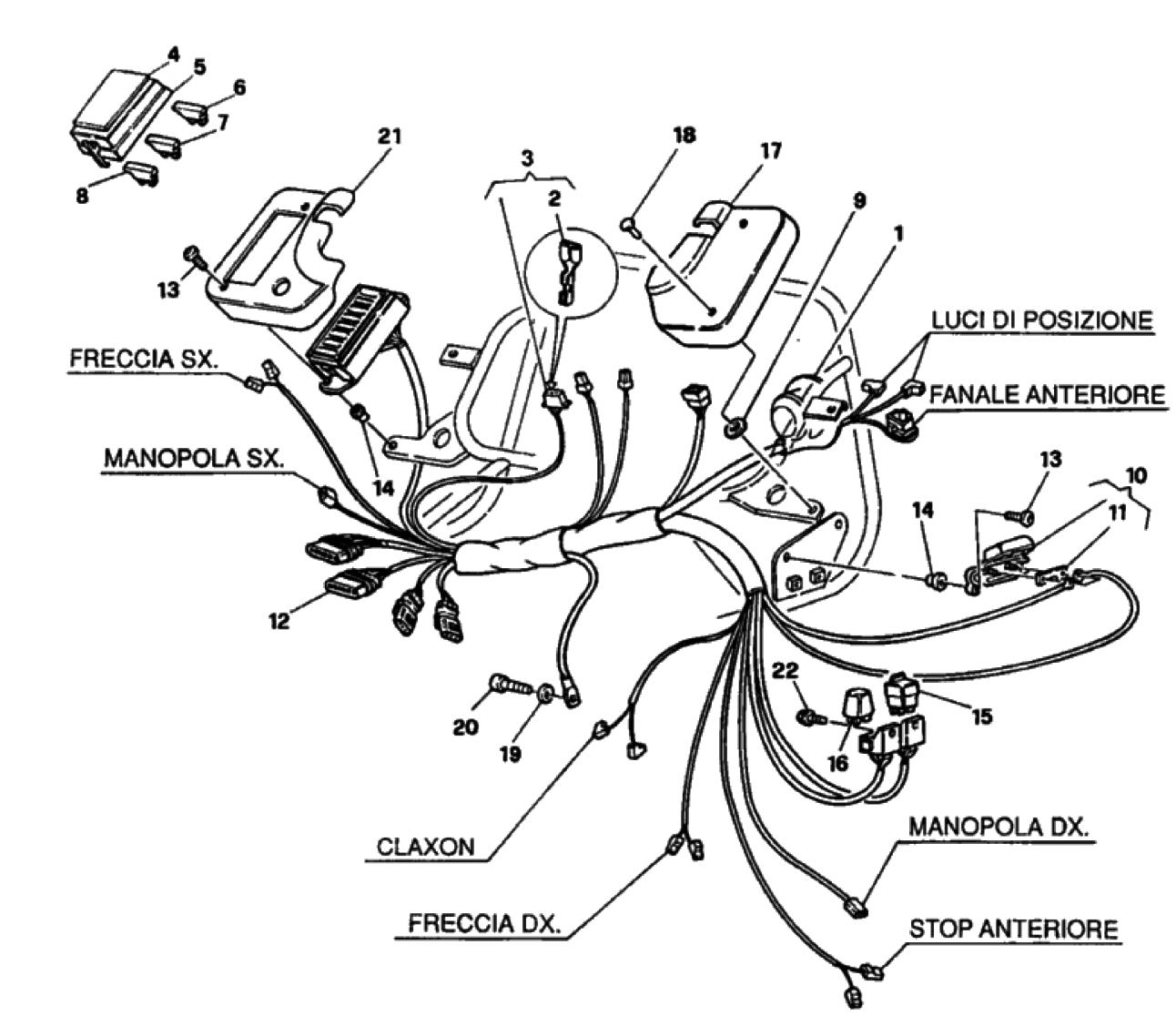 WIRING HARNESS FM 016055