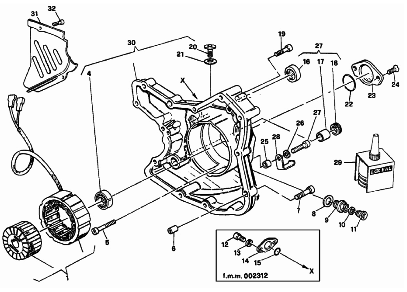 GENERATOR COVER FM <007088