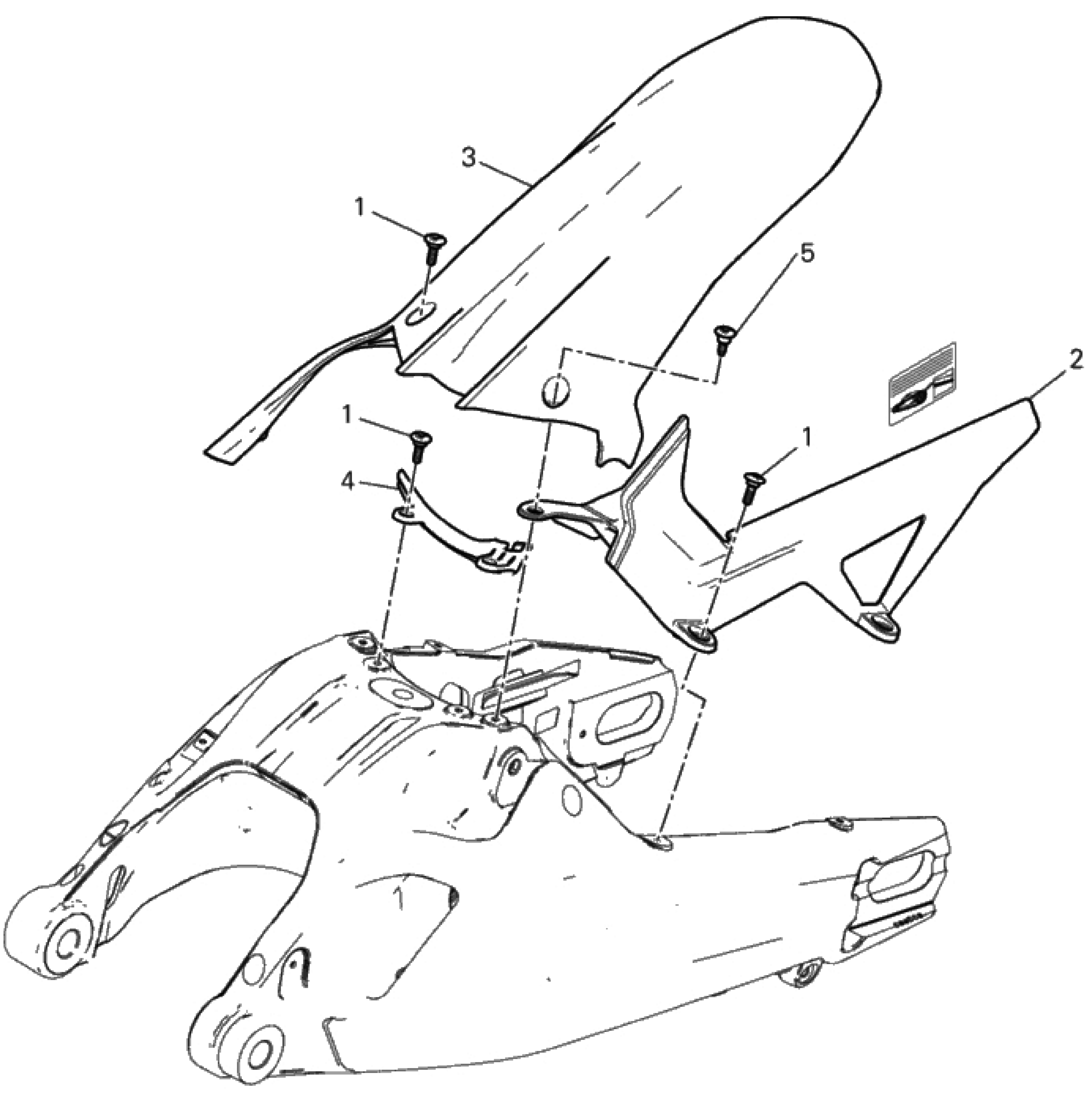 REAR MUDGUARD 