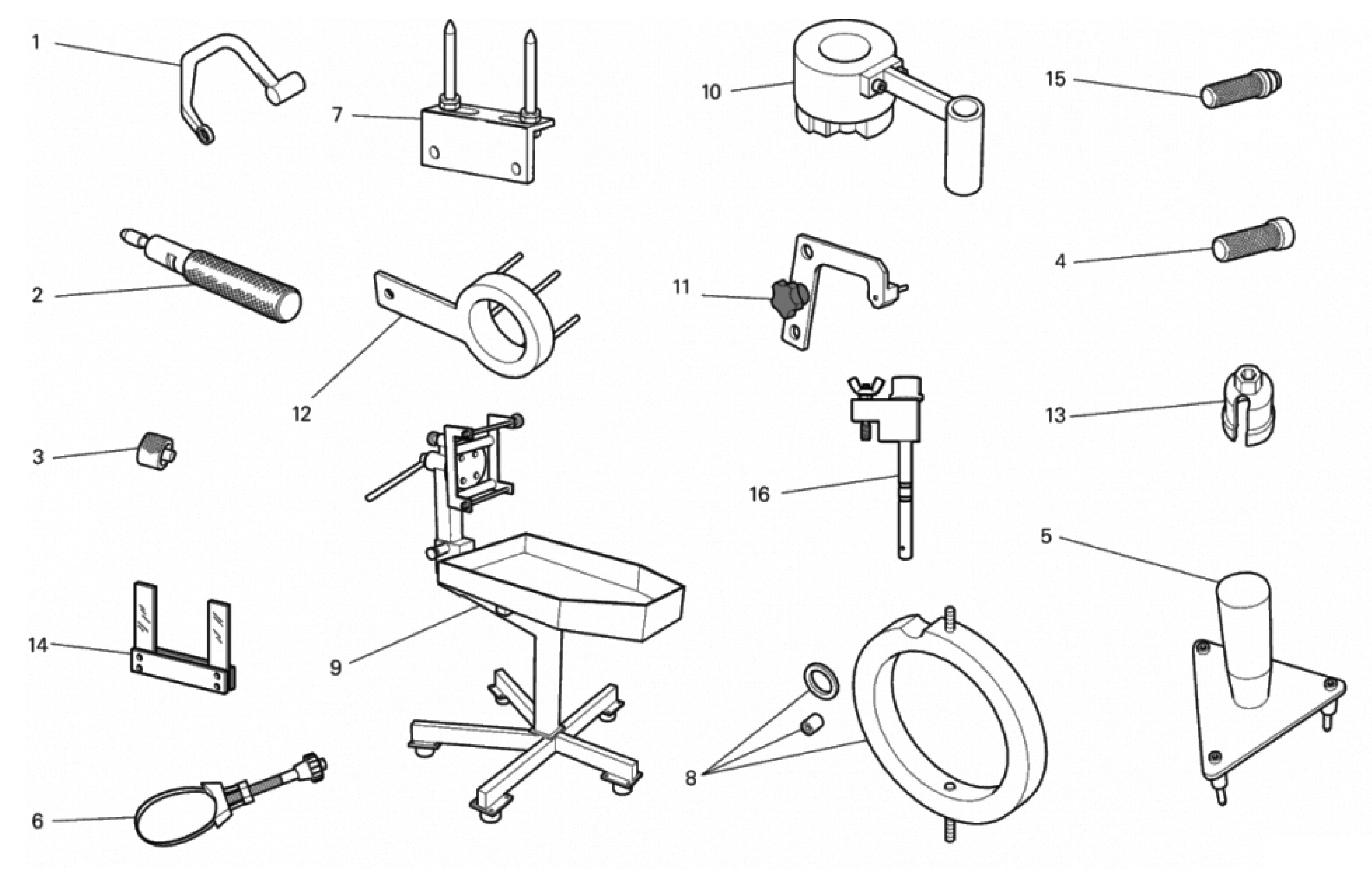 WORKSHOP SERVICE TOOLS 