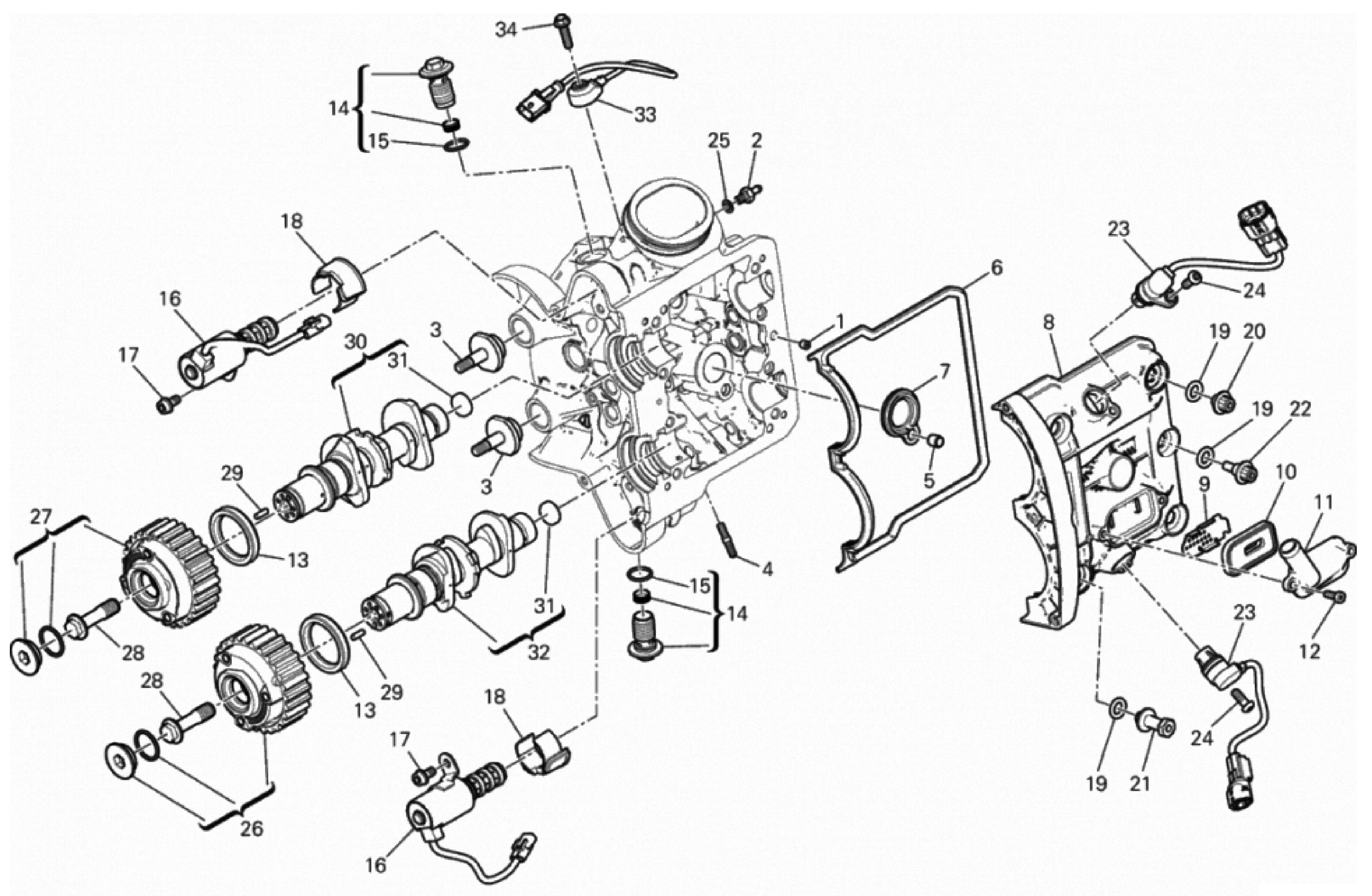 HORIZONTAL HEAD–TIMING SYSTEM