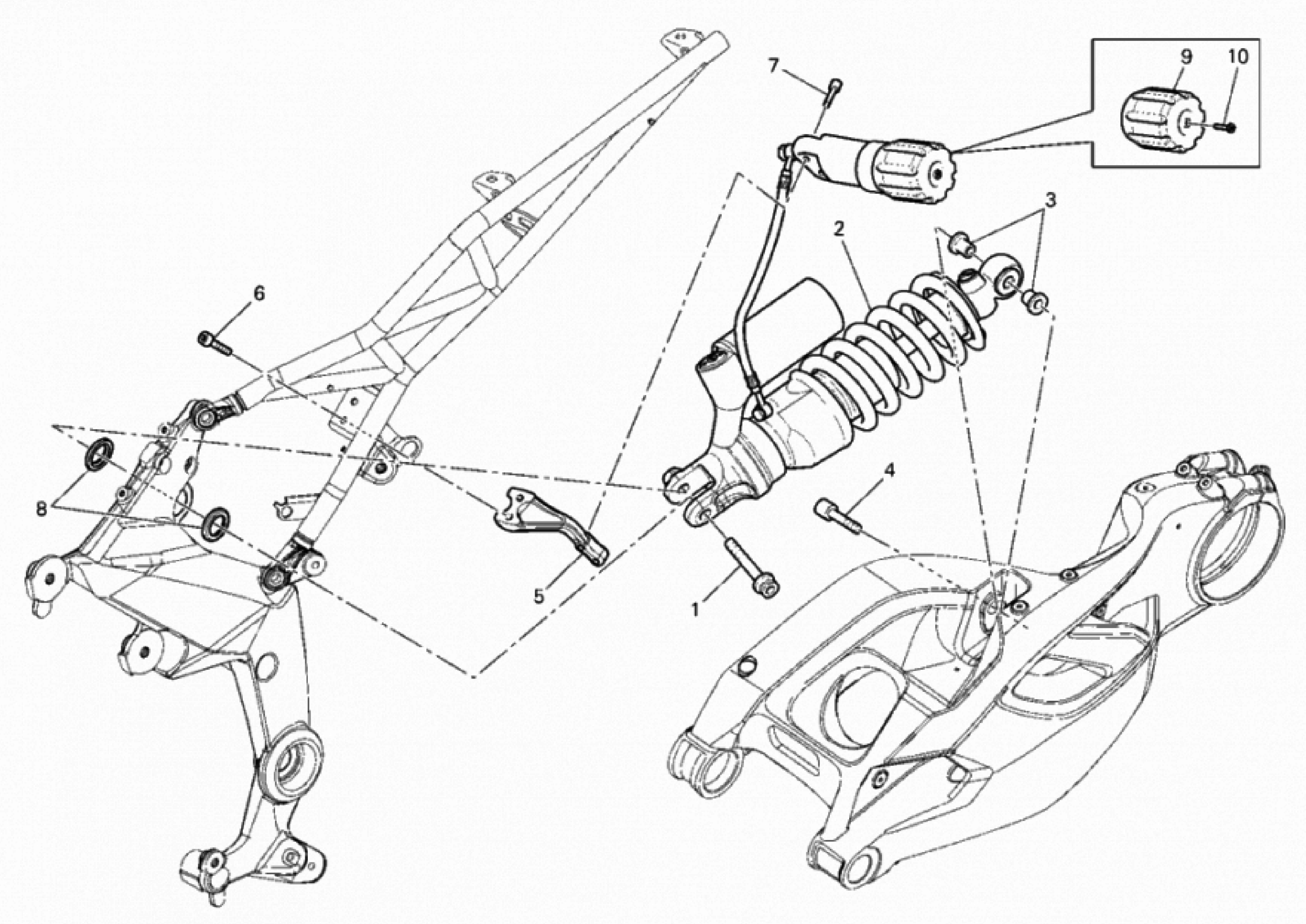 REAR SHOCK ABSORBER 