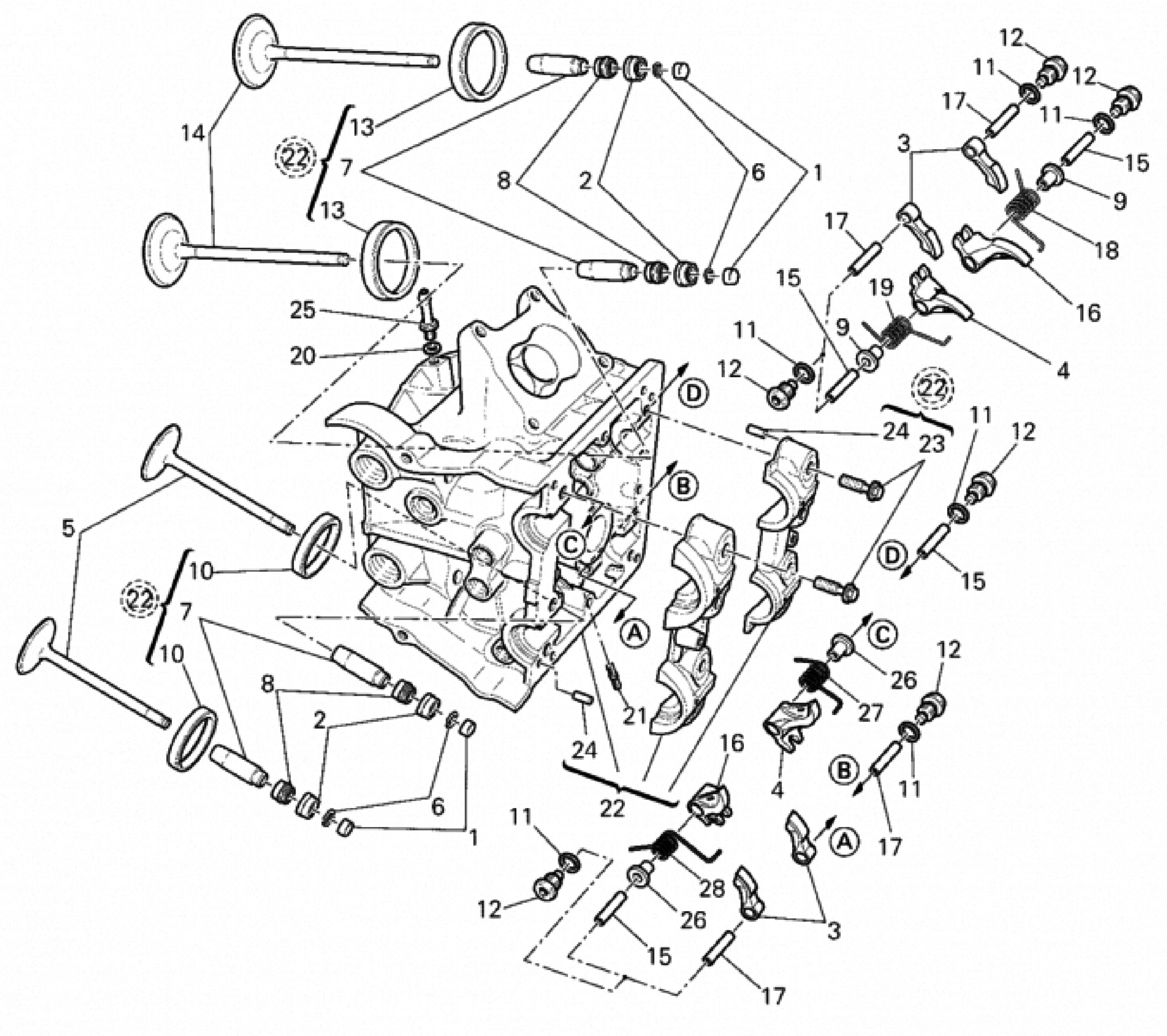 HORIZONTAL CYLINDER HEAD 