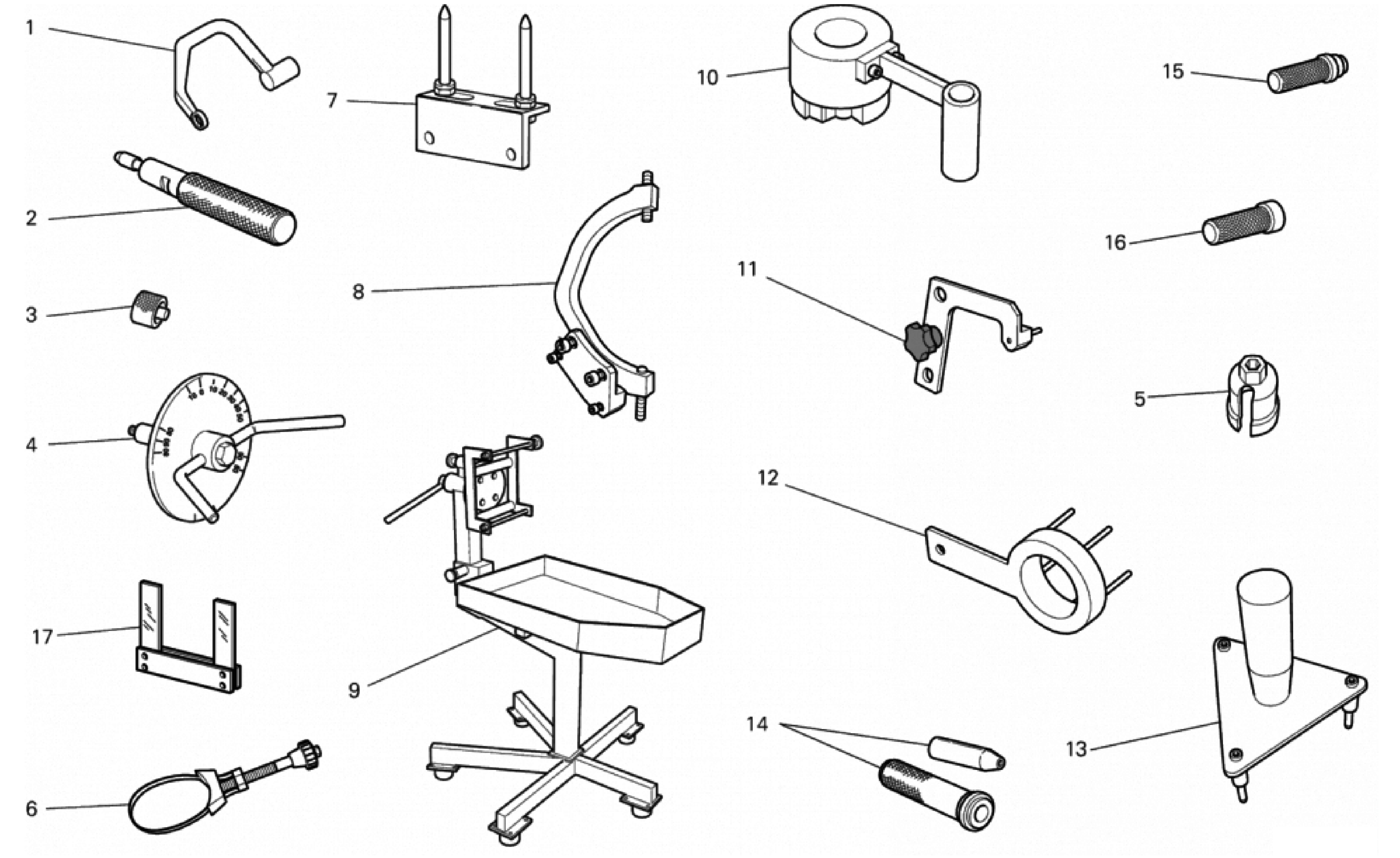 WORKSHOP SERVICE TOOLS 