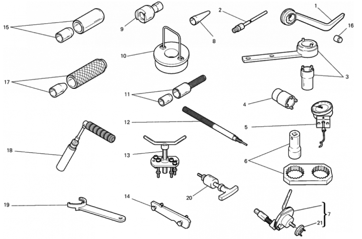 WORKSHOP SERVICE TOOLS 