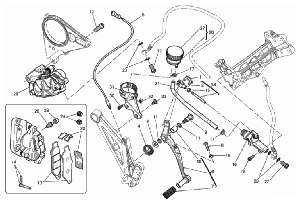 REAR BRAKE SYSTEM 