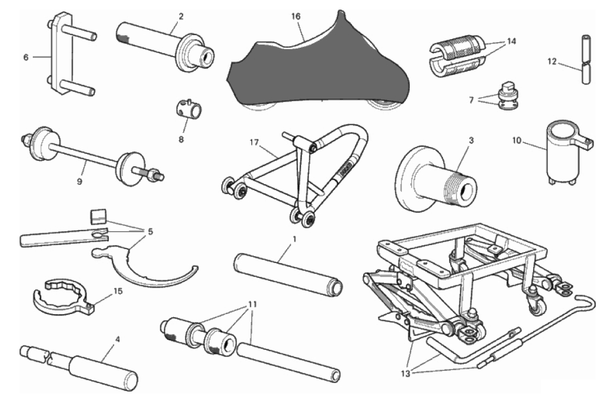 WORKSHOP SERVICE TOOLS 