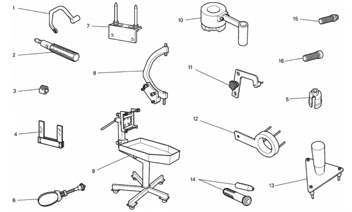 WORKSHOP SERVICE TOOLS 
