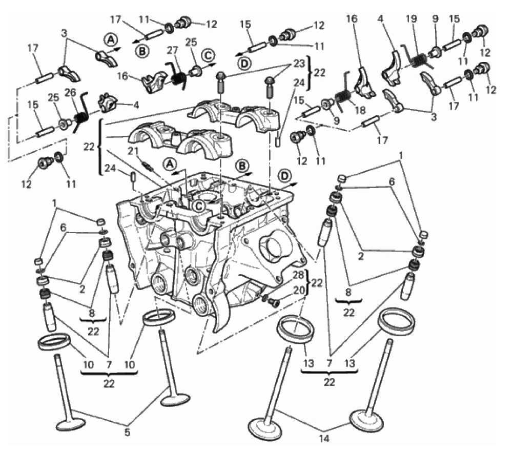 VERTICAL CYLINDER HEAD 