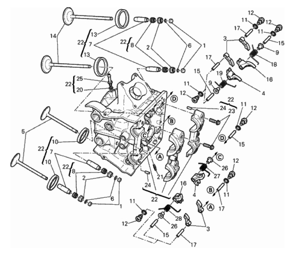 HORIZONTAL CYLINDER HEAD 