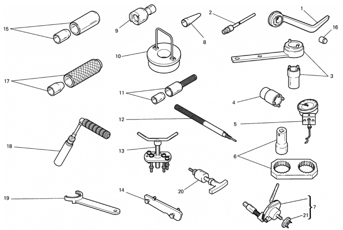WORKSHOP SERVICE TOOLS 