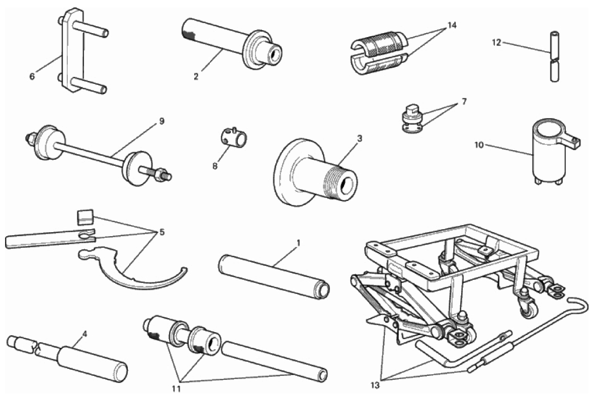 WORKSHOP SERVICE TOOLS 
