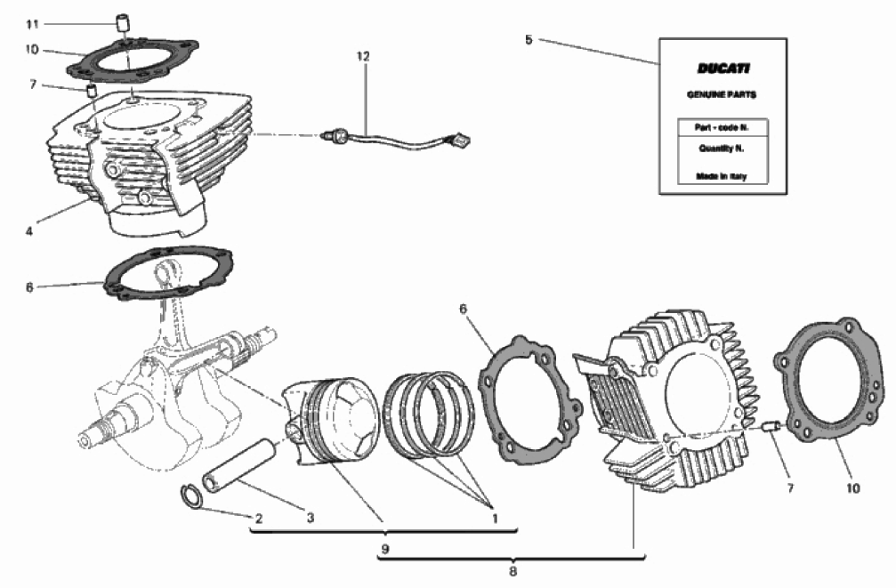 CYLINDER - PISTON 