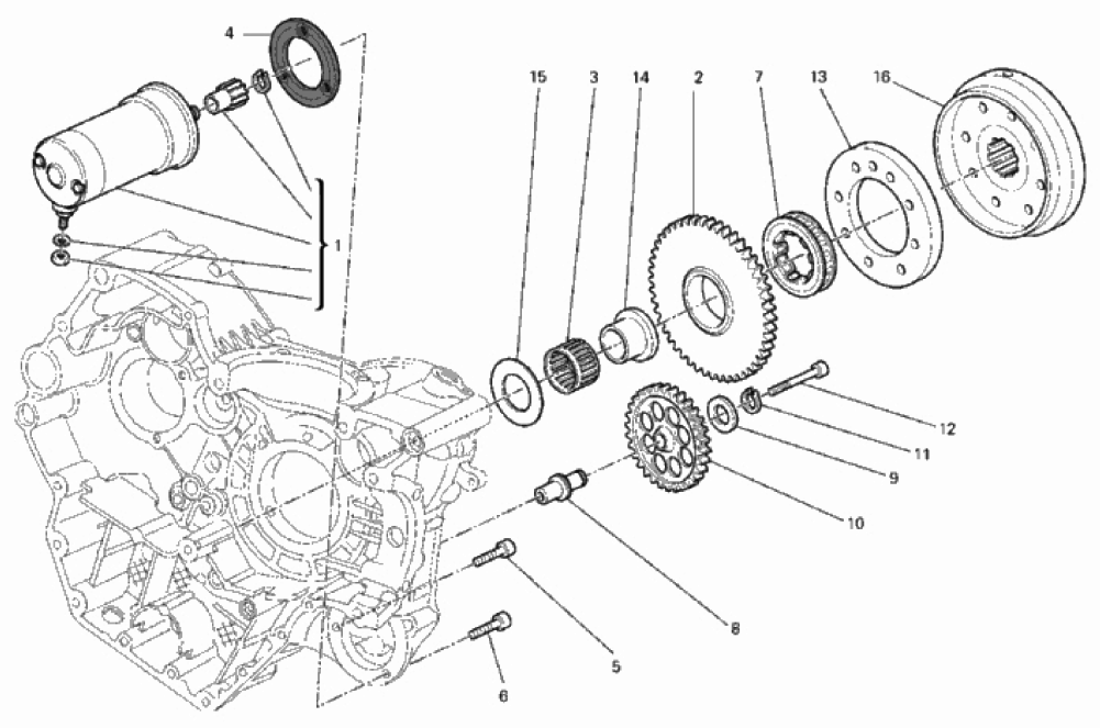 STARTING MOTOR 