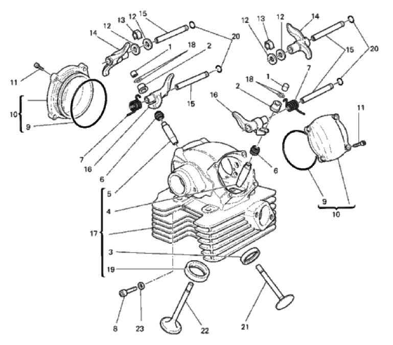 VERTICAL CYLINDER HEAD 