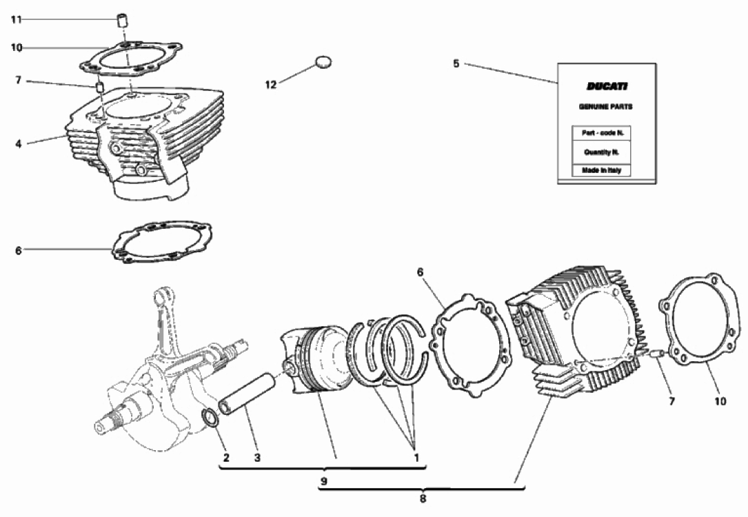 CYLINDER - PISTON 