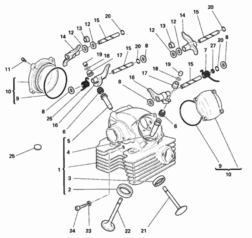 VERTICAL CYLINDER HEAD 
