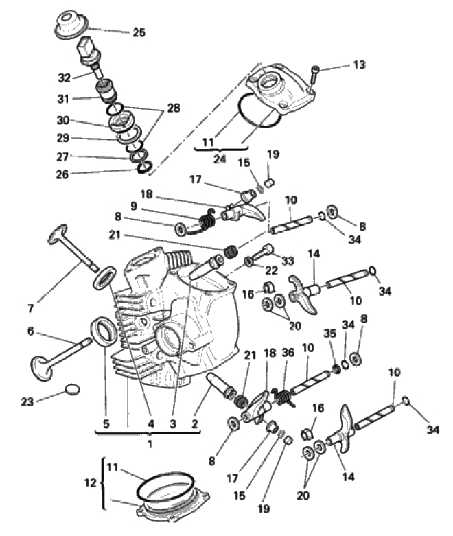 HORIZONTAL CYLINDER HEAD 