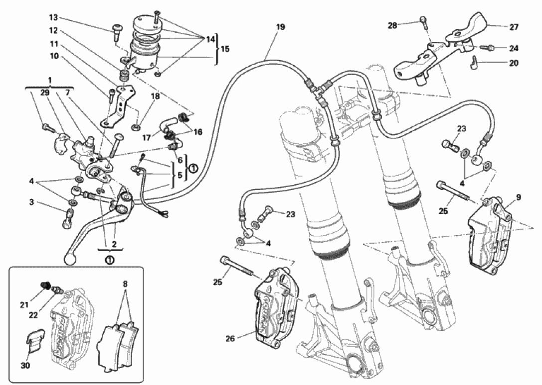 FRONT BRAKE SYSTEM 