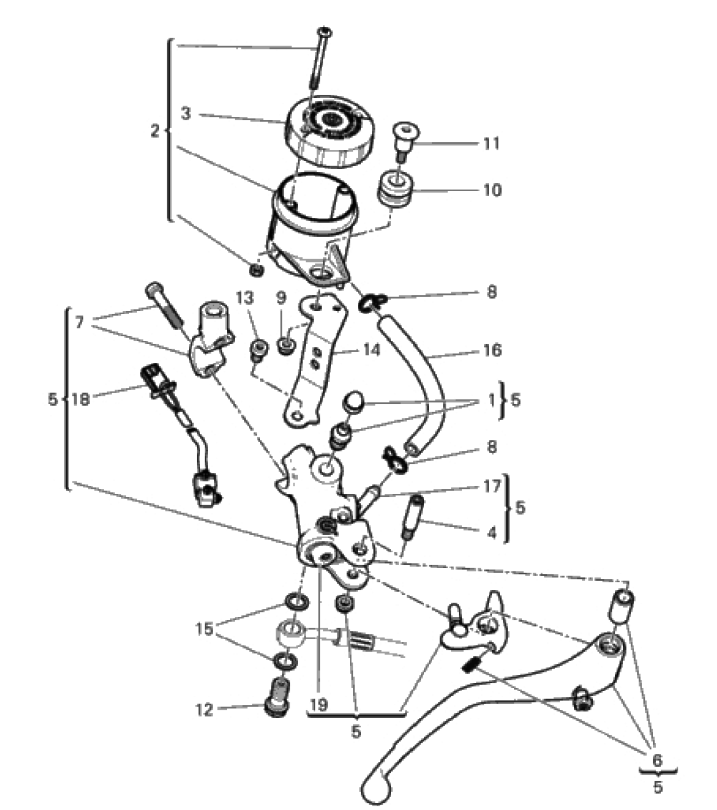 FRONT BRAKE PUMP 