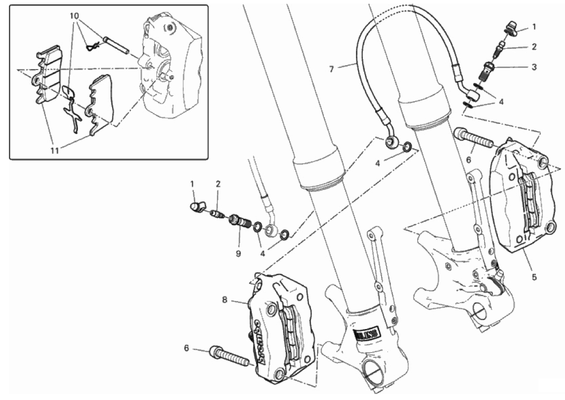 FRONT BRAKE SYSTEM 