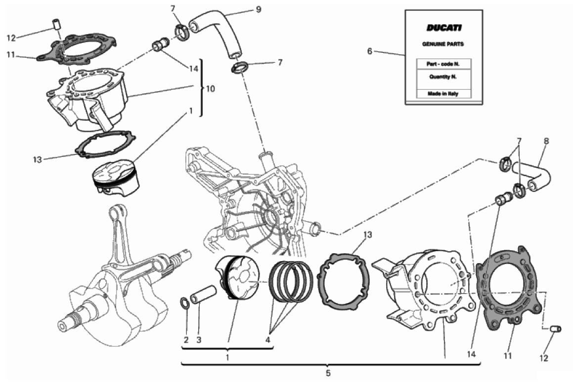 CYLINDERS - PISTONS 