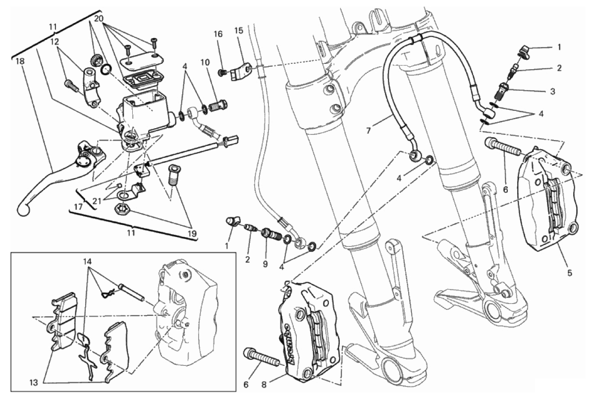 FRONT BRAKE SYSTEM 