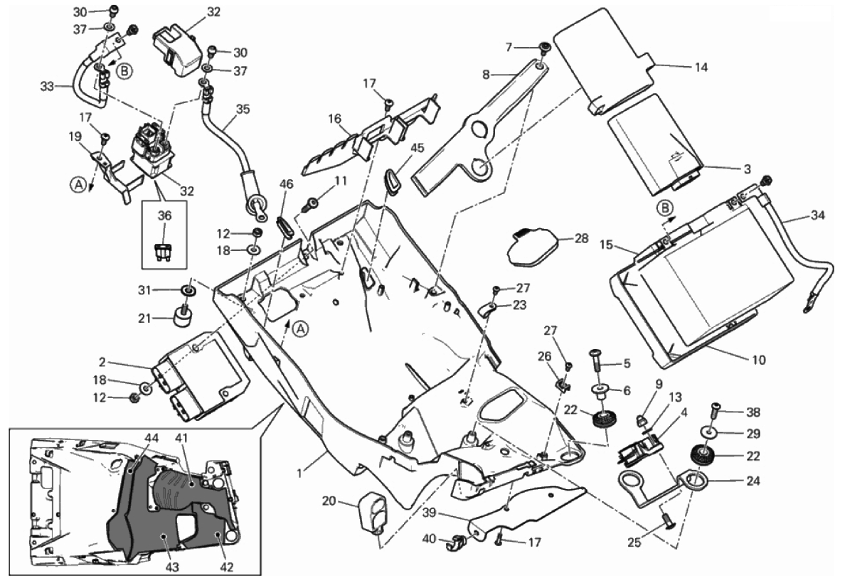 BATTERY HOLDER 