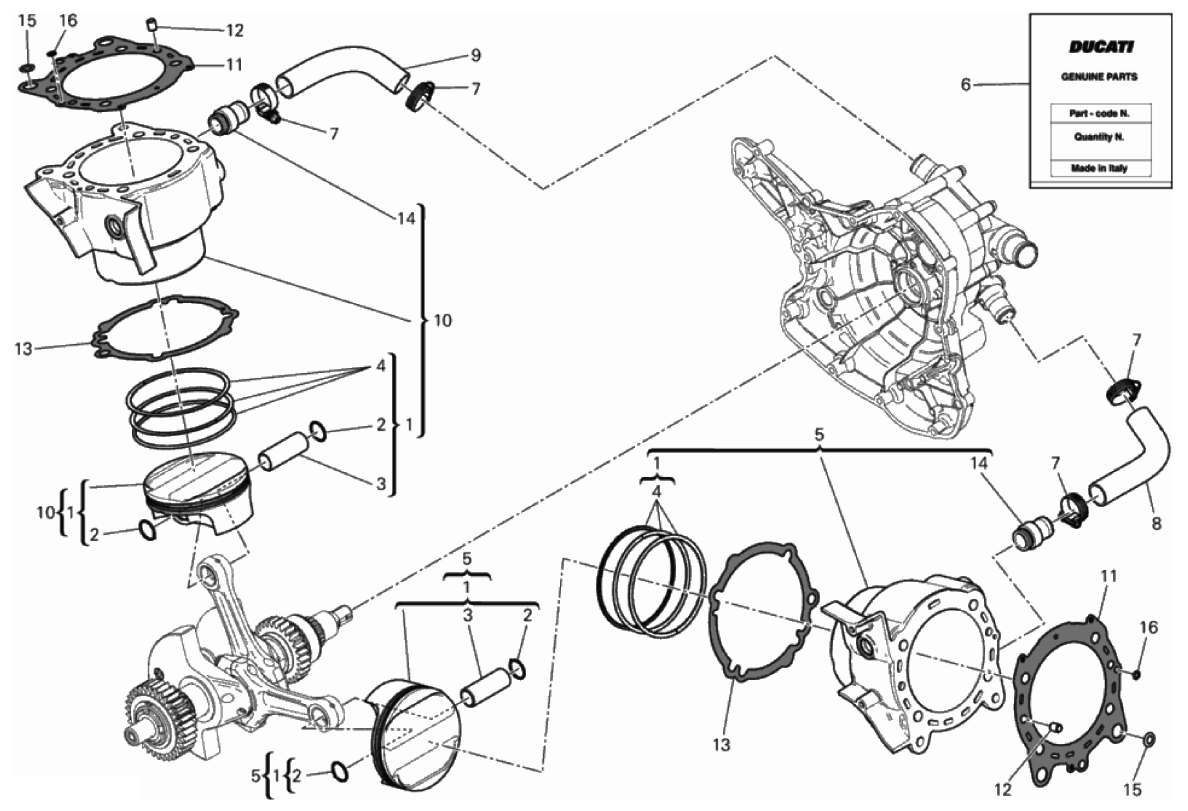 CYLINDERS - PISTONS 