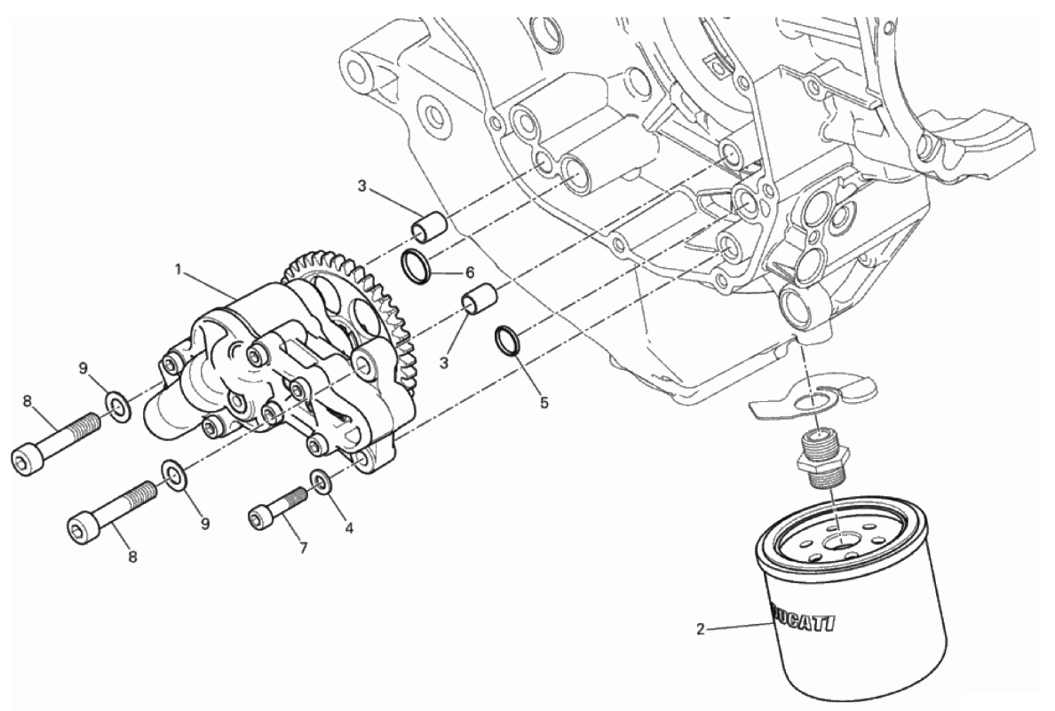 OIL PUMP - FILTER 