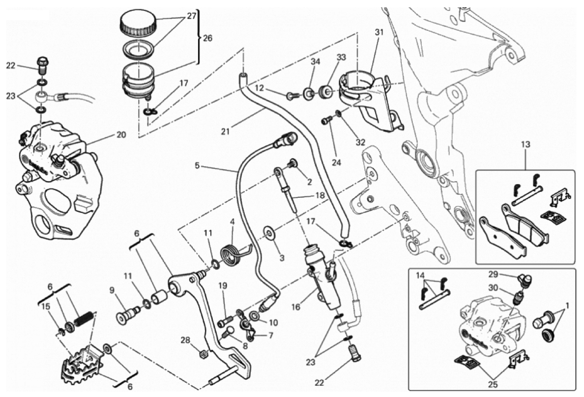 REAR BRAKING SYSTEM 