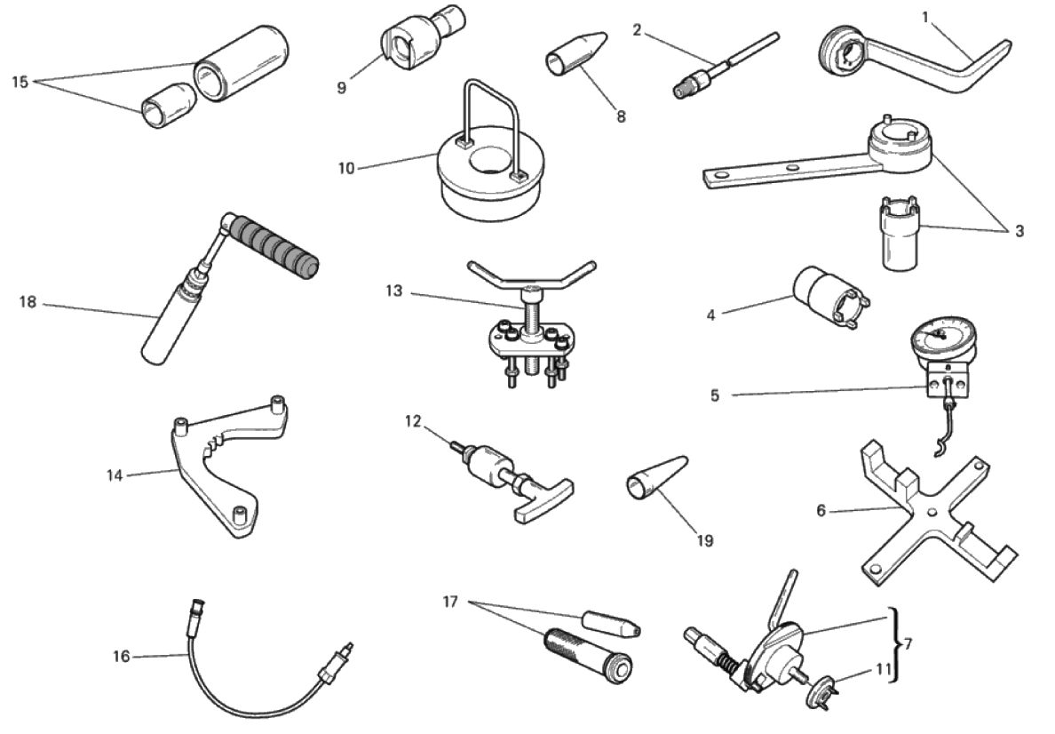 WORKSHOP SERVICE TOOLS 