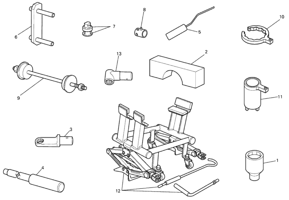 WORKSHOP SERVICE TOOLS 