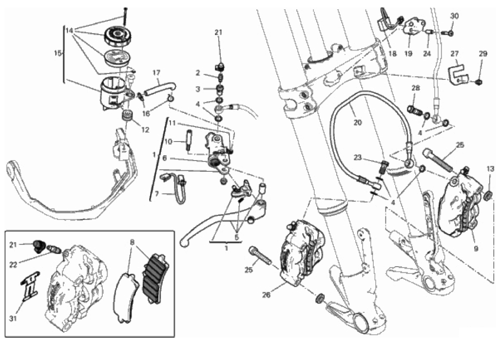 FRONT BRAKE SYSTEM 