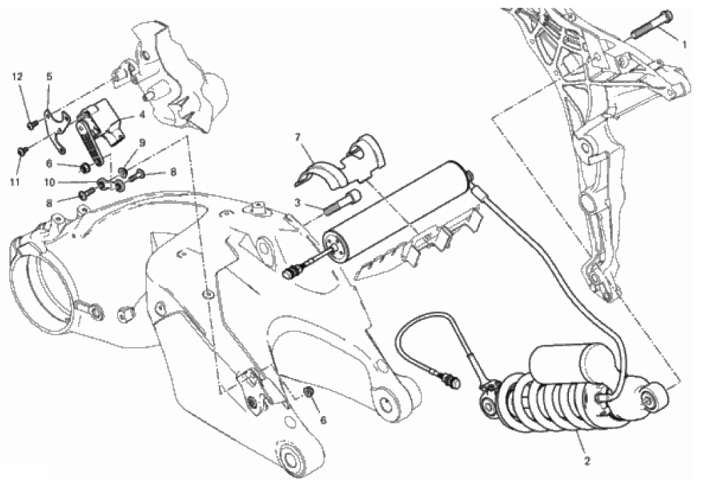 REAR SHOCK ABSORBER 