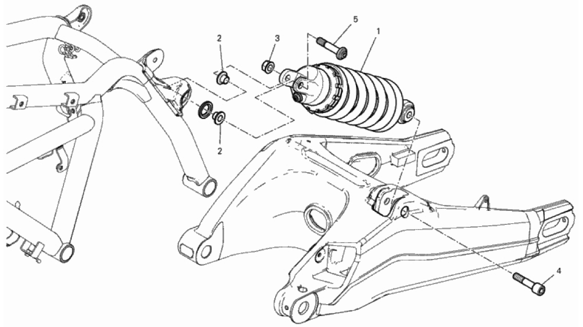 REAR SHOCK ABSORBER 