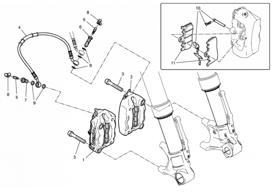 FRONT BRAKE SYSTEM 