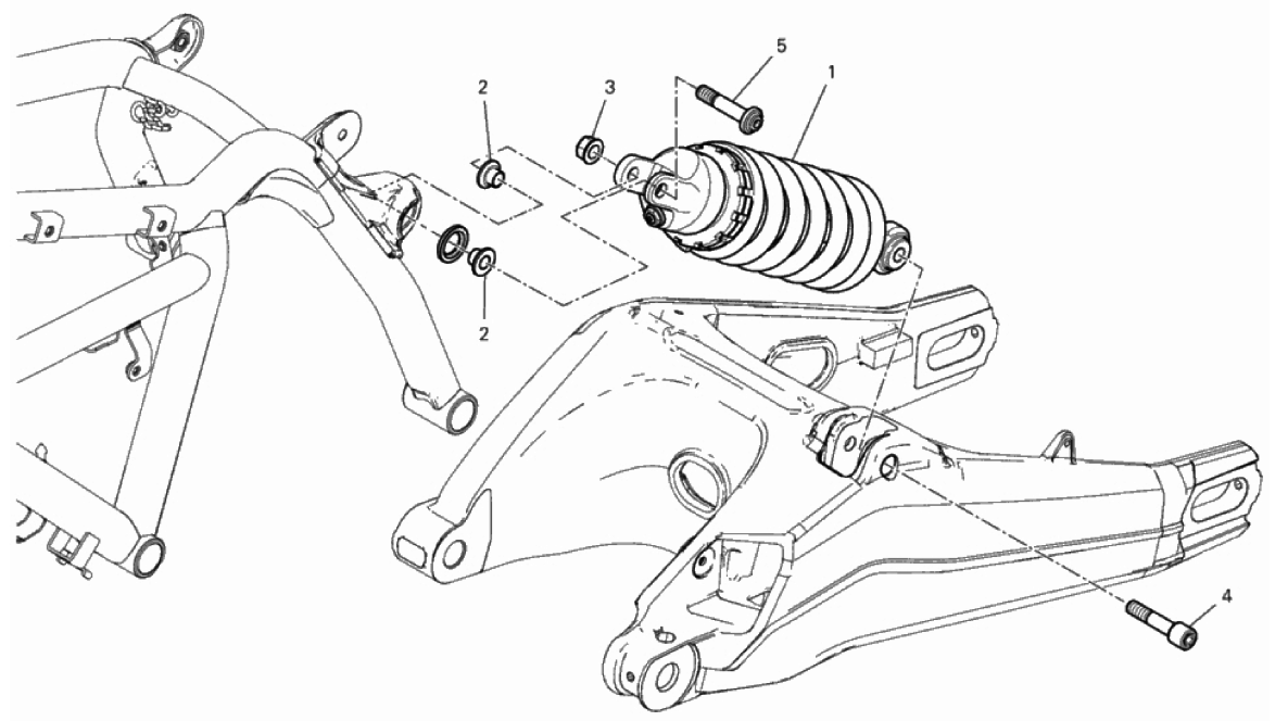 REAR SHOCK ABSORBER 