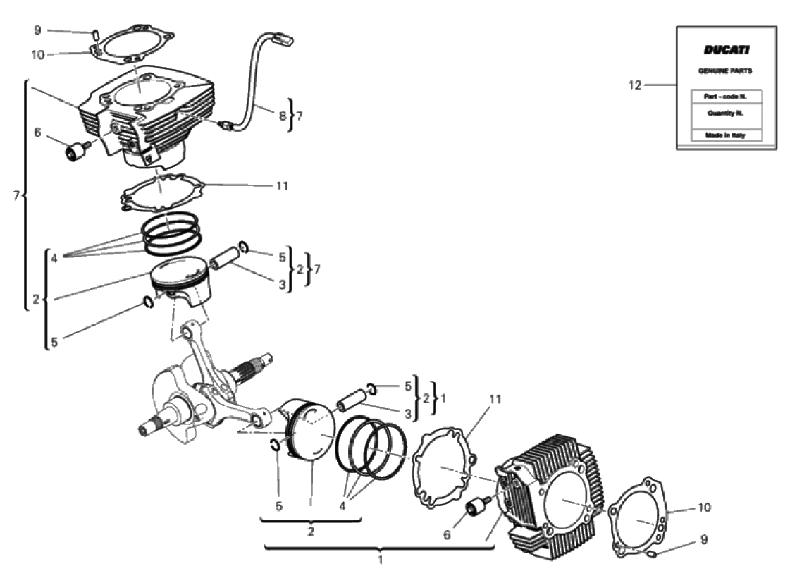 CYLINDERS - PISTONS 