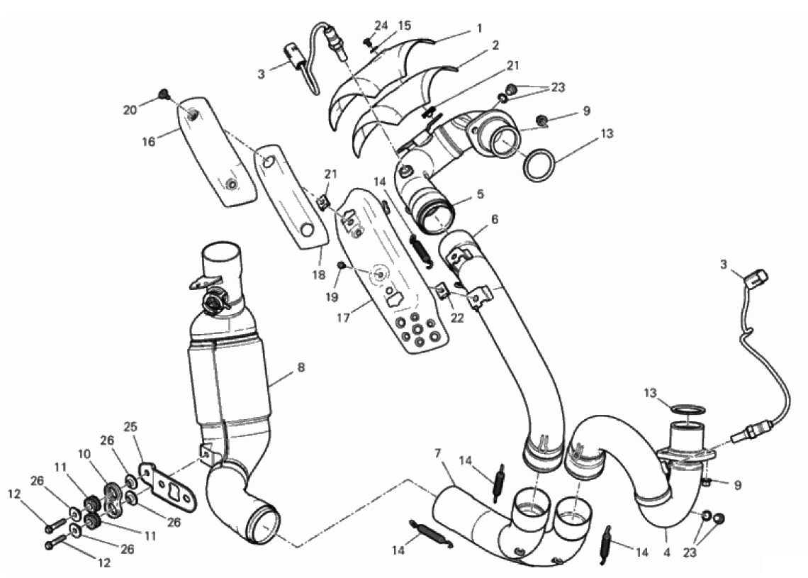 EXHAUST PIPE ASSY 