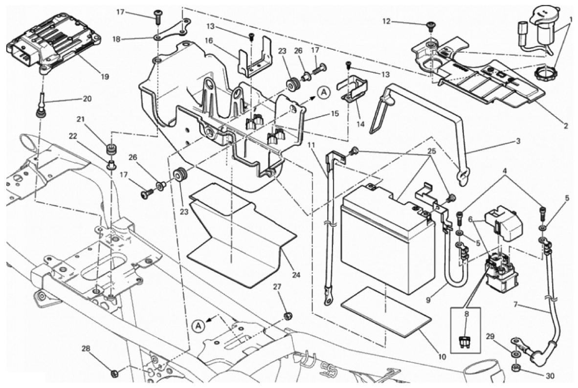 BATTERY HOLDER 