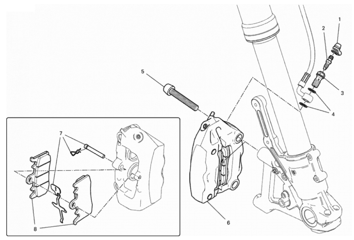 FRONT BRAKE SYSTEM 