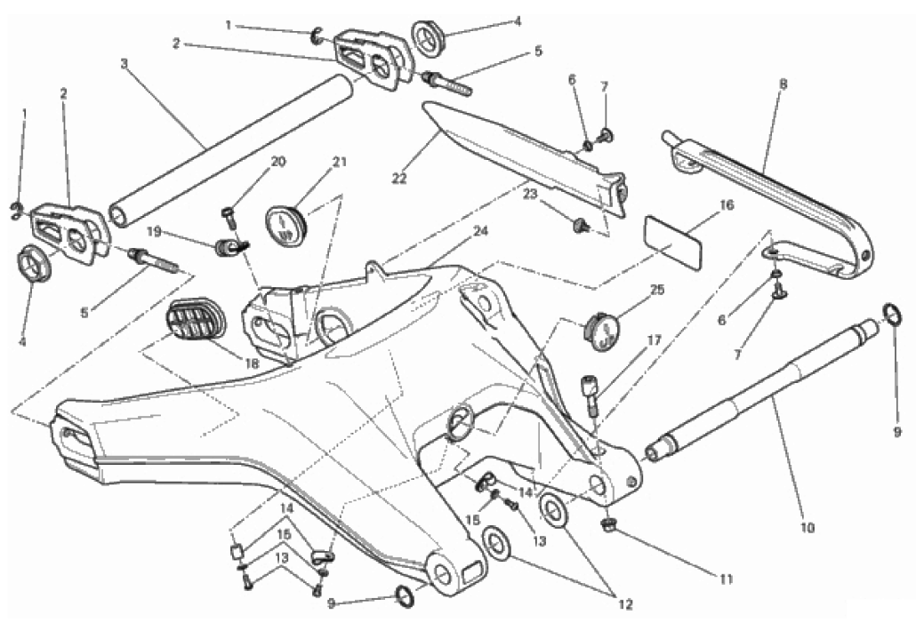 REAR SWINGING ARM 